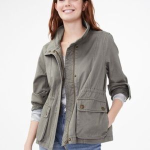 NWOT Aeropostale olive twill jacket. Size XS